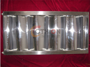Large radiant ceramic electric heating tube heater