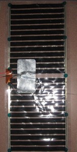 Low temperature infrared heat radiation electric heating film, PET metal electric heating film, heat