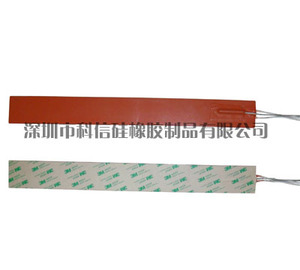 Heated sheet with temperature sensor PT100