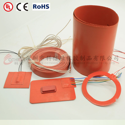 Electric heating silicone heater